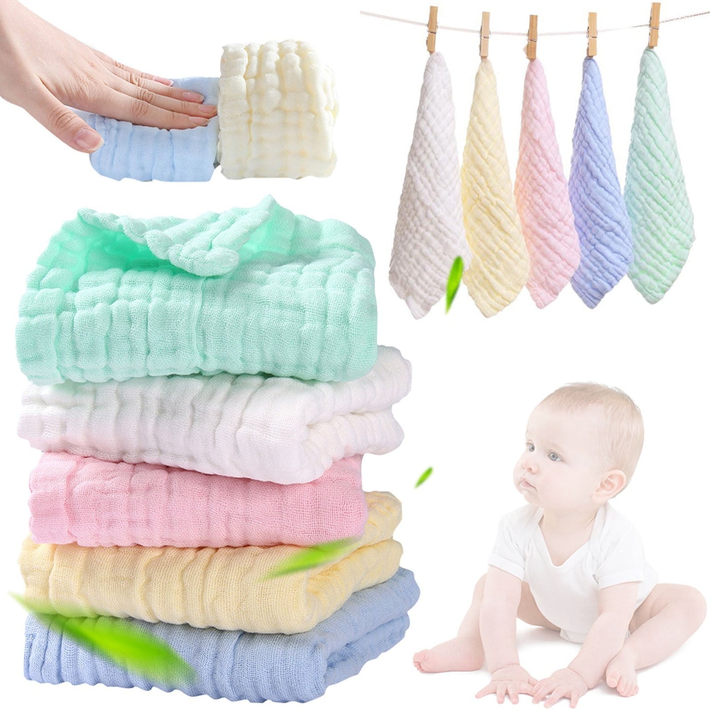 JWDX Wipes Clearance, 1Pcs Rag Dish Cloth Water Absorption Thickening Pot Washing Towel Table Kitchen Dishcloth As shown