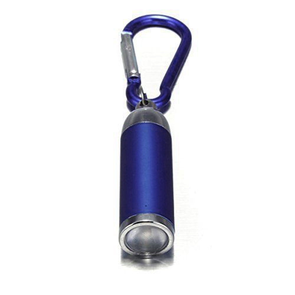 WQQZJJ Outdoor Fun Gifts Ultra Bright Mini LED Camping Flashlight Torch Keyring Portable KeyChain on Clearance Blue