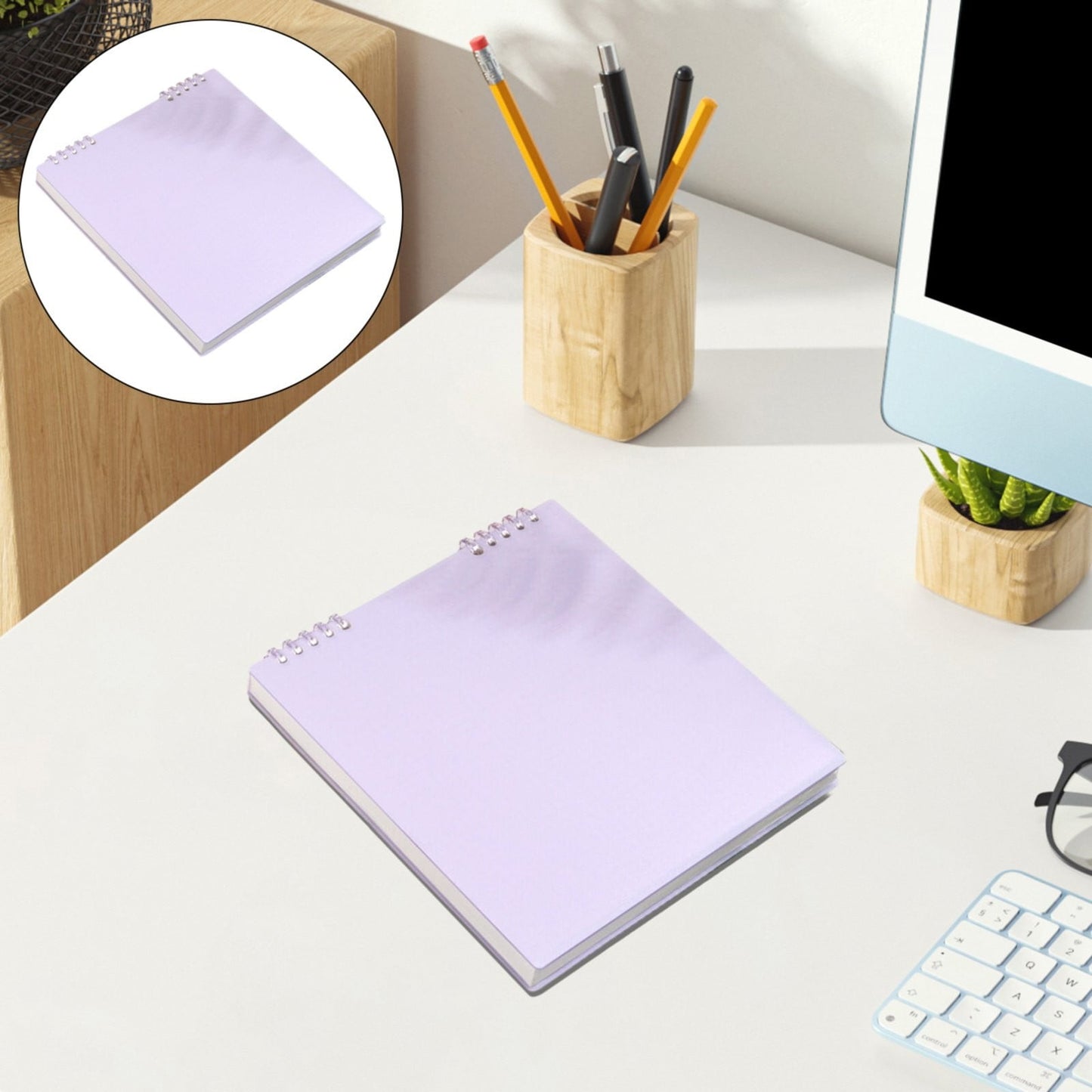 Yxwen Journal Notebook Memo Notebook Notepads Grids Notebook Writing Notebook for Sketching Scribbling， Notebook Journal Refillable Notebooks One Size Purple
