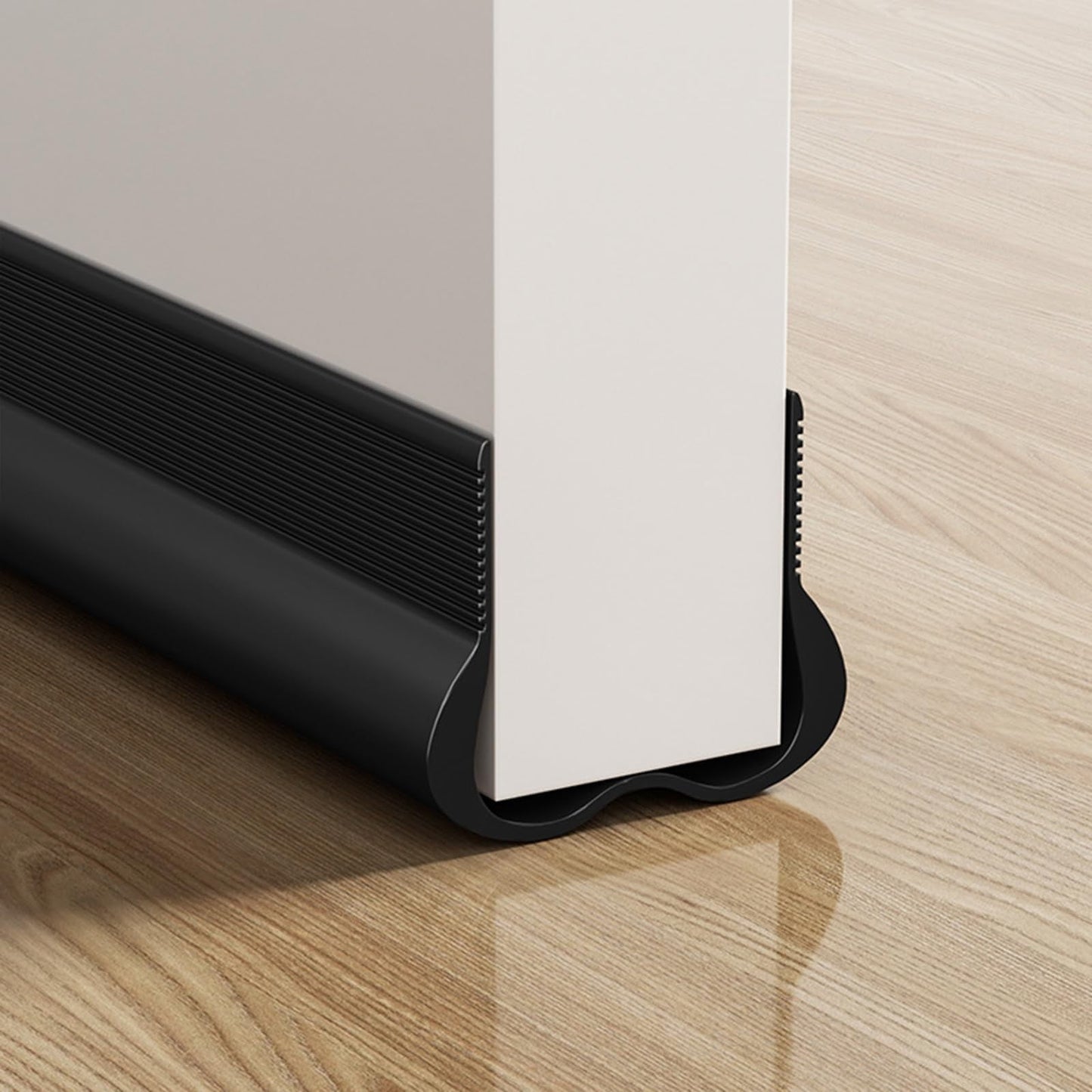 Door Bottom Seal Black Jwdx Sealing Strip Soundproof Door Stopper Pvc Seal Strips Efficiency Door Bottom Sealing Strips for Noise Reduction & Insulation Brown One Size Black
