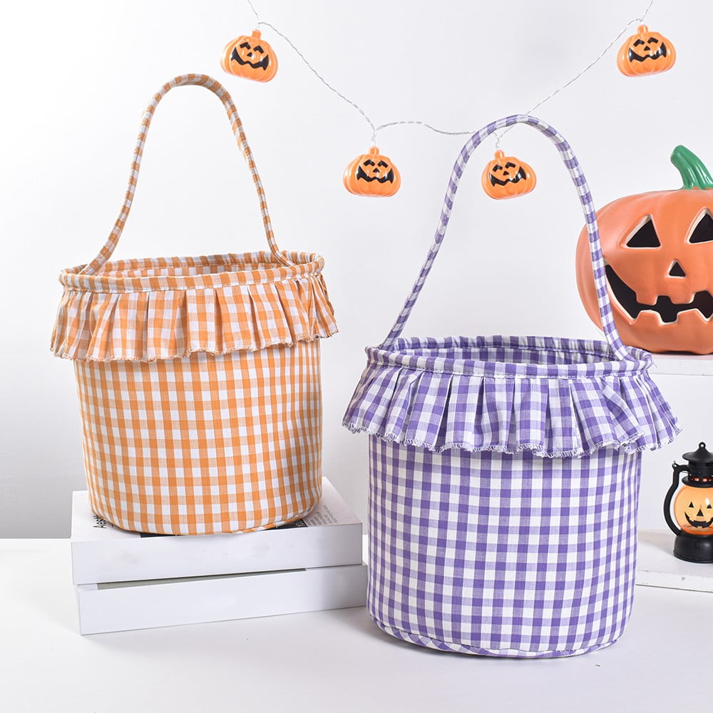 Small Wall-Mounted Kitchen Storage Basket, Hanging Storage Wicker Baskets Wall Mounted Woven Hanging Basket Wicker Small Basket with Handle Wicker Basket with Handle Small Basket Organizer Black and White Checkered Easter Canvas Egg Basket