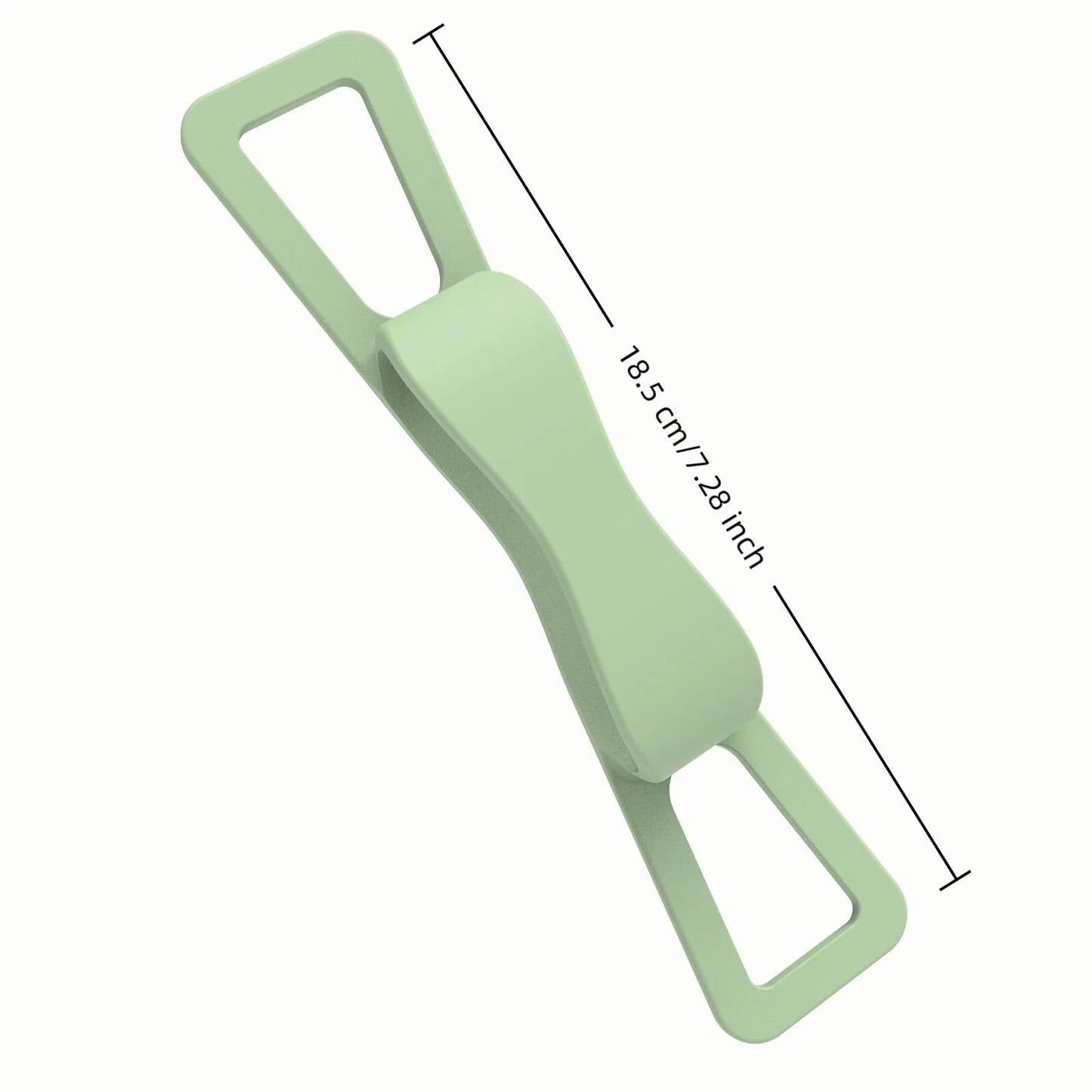 LGCASL Blue Flat Plate Fixing Wrist Strap D Light Green Elastic Tablet Strap for Fingers Comfortable Adjustable for Reading and Watching Videos 6 Color Options 18.5 cm C