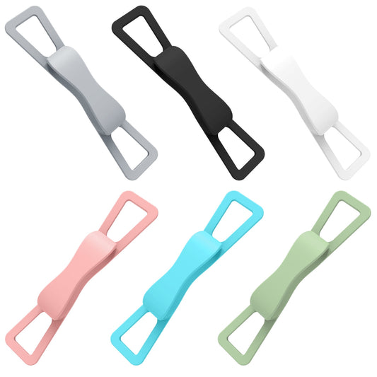 LGCASL Blue Flat Plate Fixing Wrist Strap D Light Green Elastic Tablet Strap for Fingers Comfortable Adjustable for Reading and Watching Videos 6 Color Options 18.5 cm F
