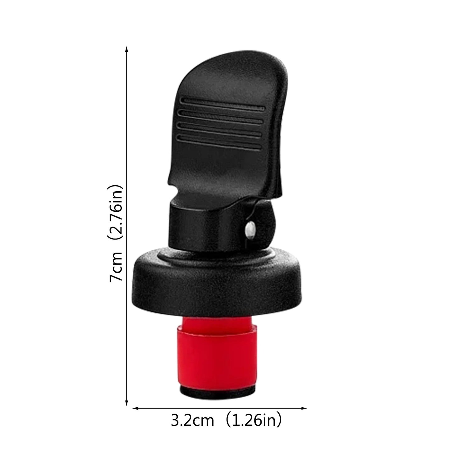 JWDX Wine Stopper Clearance! Red Wine Stopper Pumping Fresh Keeping Stopper Manually Press Down Wine Bottle Stopper Champagne Stopper Wine Vacuum Wine Stopper, Include 1X Wine Bottle Stopper White