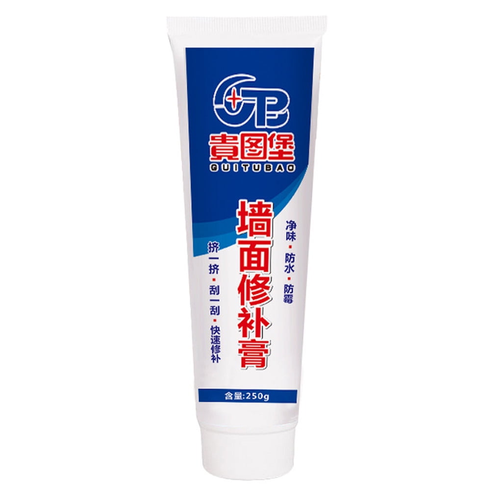 JWDX Cleaning Brush Clearance! White Latex Paint Wall Wall Cracks Ointment, Cleaning Brush Promotion Include 1X Wall Repair Paste 1X Scraper White