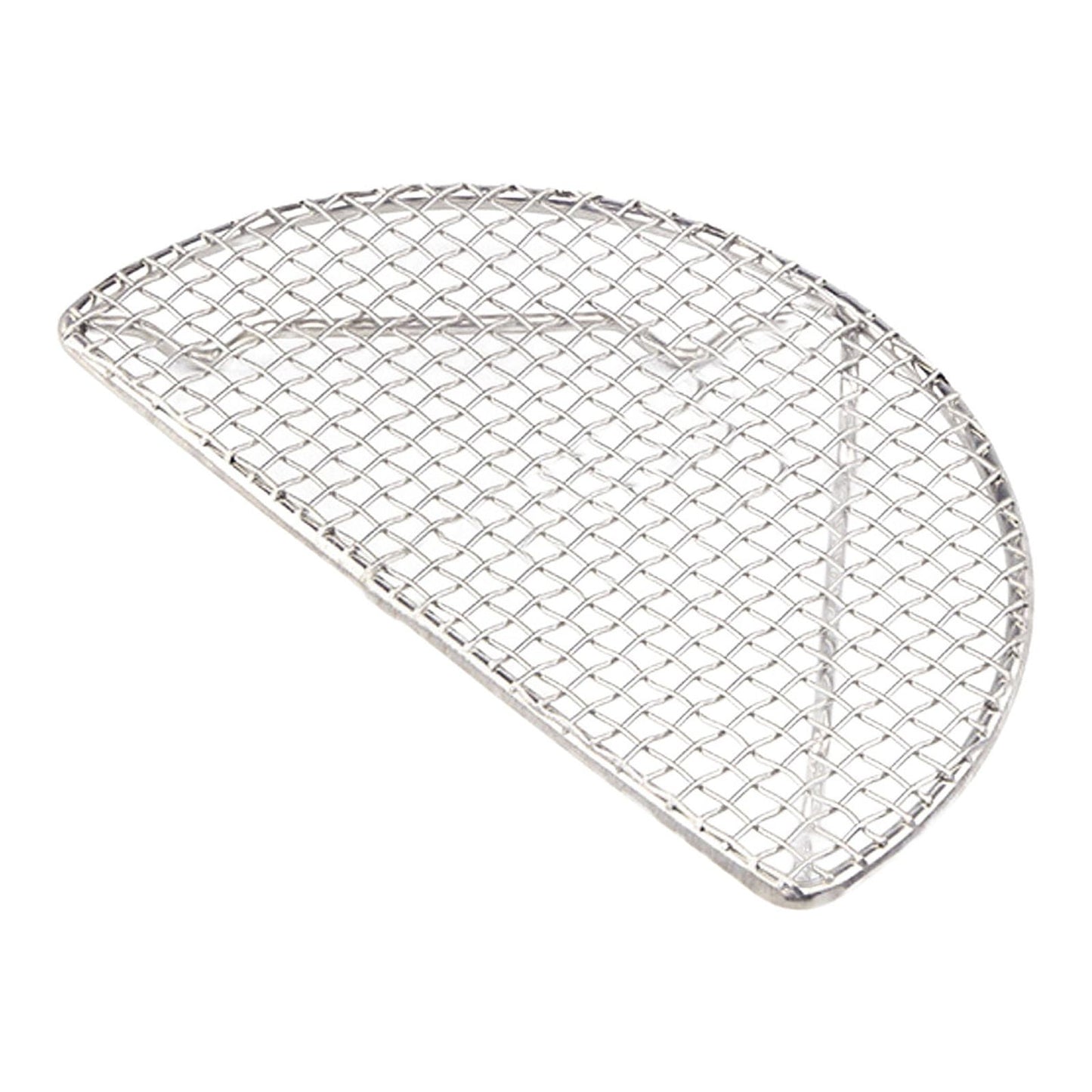 JWDX Peeler Clearance! Outdoor Home Cooking Stainless Steel Barbecue Rectangular Semicircular Multi Shape Multi Size Storage Barbecue Net, Kitchen Peeler Promotion Include Barbecue Grill AS shown