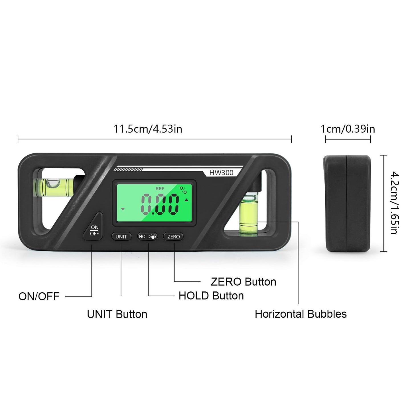 Clearance School Supplies for Teachers and Kids, Classroom Supplies! JWDX Digital Protractor Inclinometer Level Black