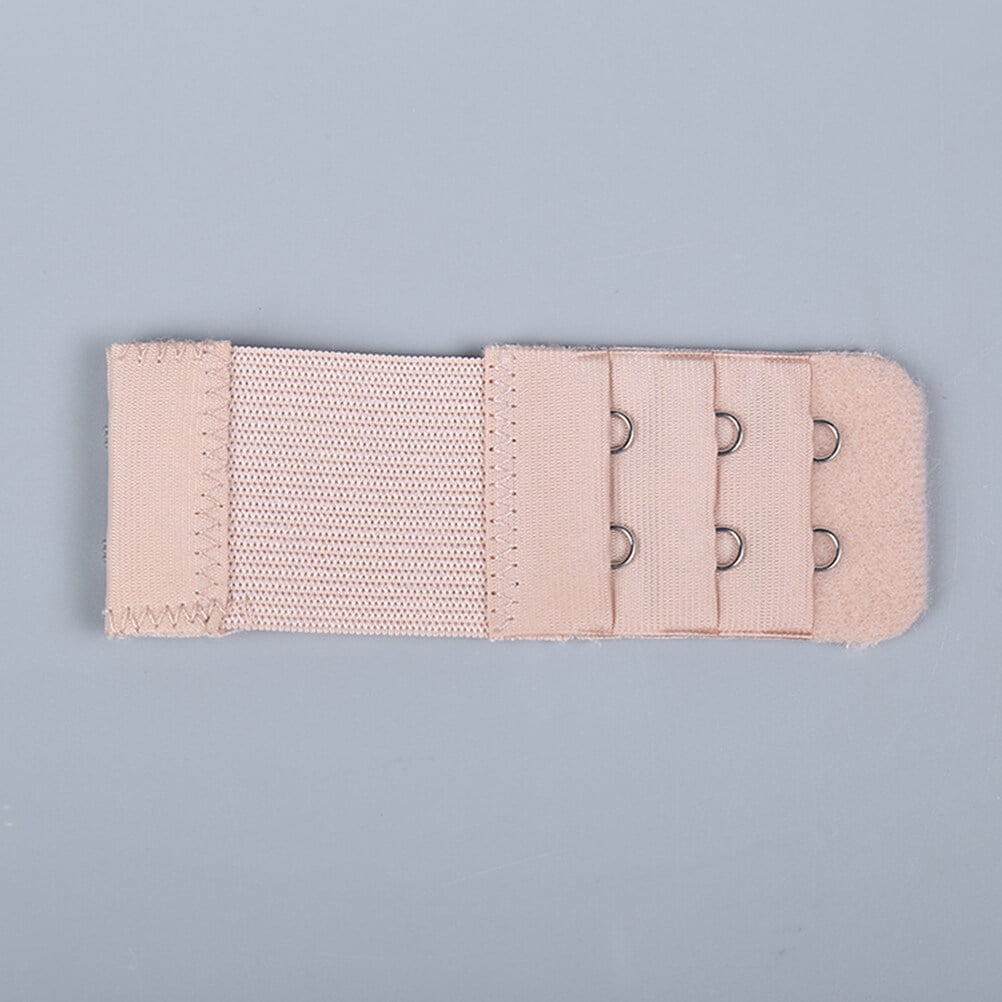 SWETRACE Bra Extension Buckle Polyester 6Pcs 3In Size 3 Beige
