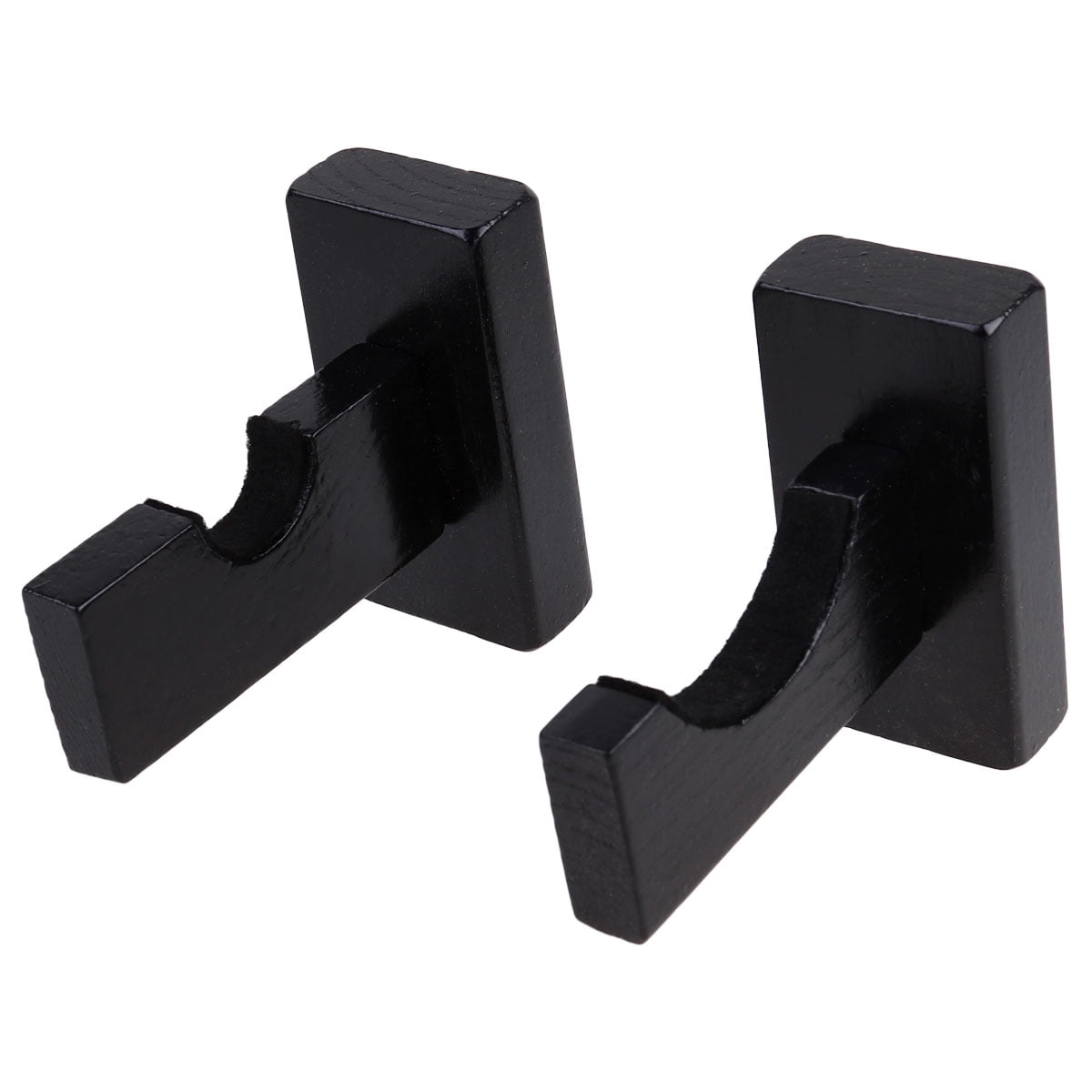 Ortofally Baseball Bat Display Hanger Wall Mounted Horizontal Baseball Bat Holder Hockey Wall Container for Home Office M Black