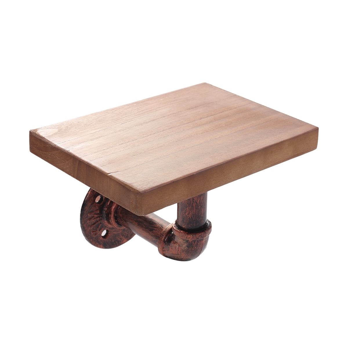 SWETRACE Hanging Shelf Wooden Material For Study 1Pcs 7.9X5.9X0.8In 20.00X15.00X2.00CM Brown