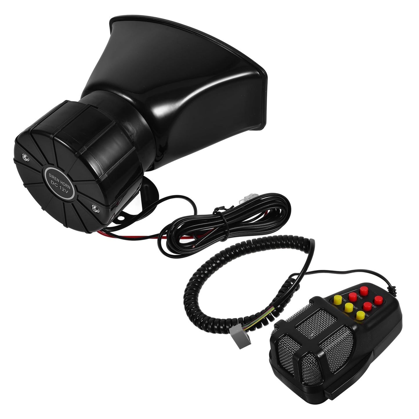 SWETRACE Horn Sounds Maker With 7 Sounds Black 1Pcs 7 Sounds Black