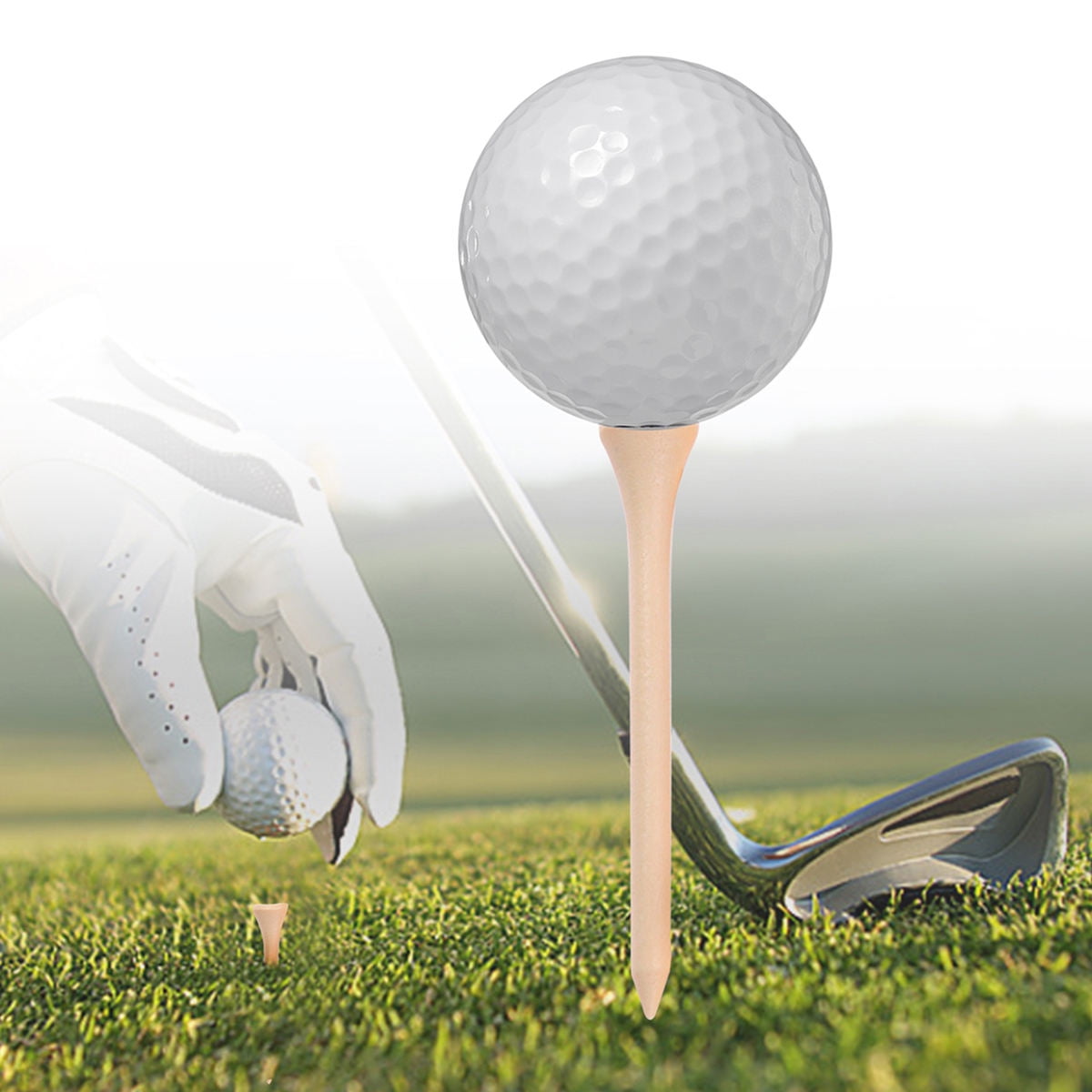 SWETRACE short tees golf Golf Tees Wood for Sports Enthusiasts Outdoor Sports 100pcs/Set