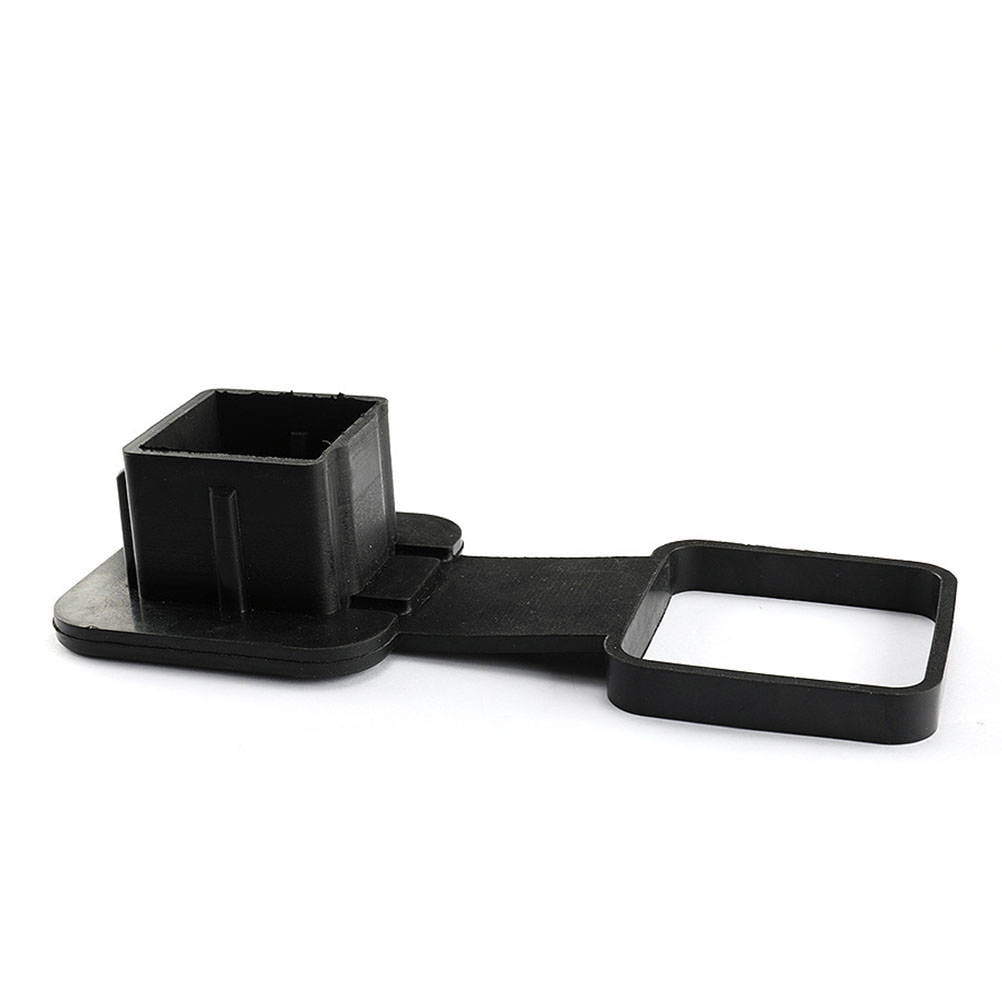Worgeous Rubber Trailer Tube Protector Insert Tow Trailer Hitch Cover Car Accessories for 18 Inch Receivers (Black)