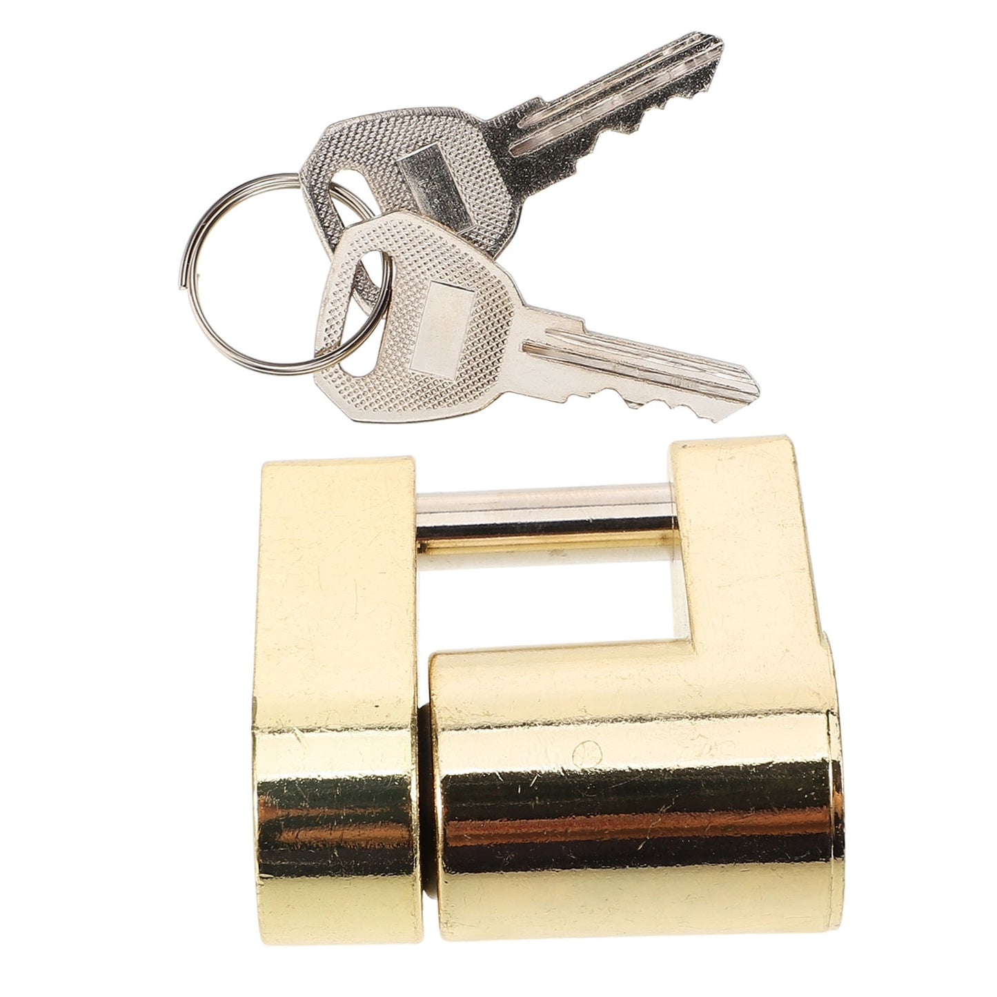 SWETRACE High Security Padlock Zinc Alloy Golden 1Pack For Hitch Security