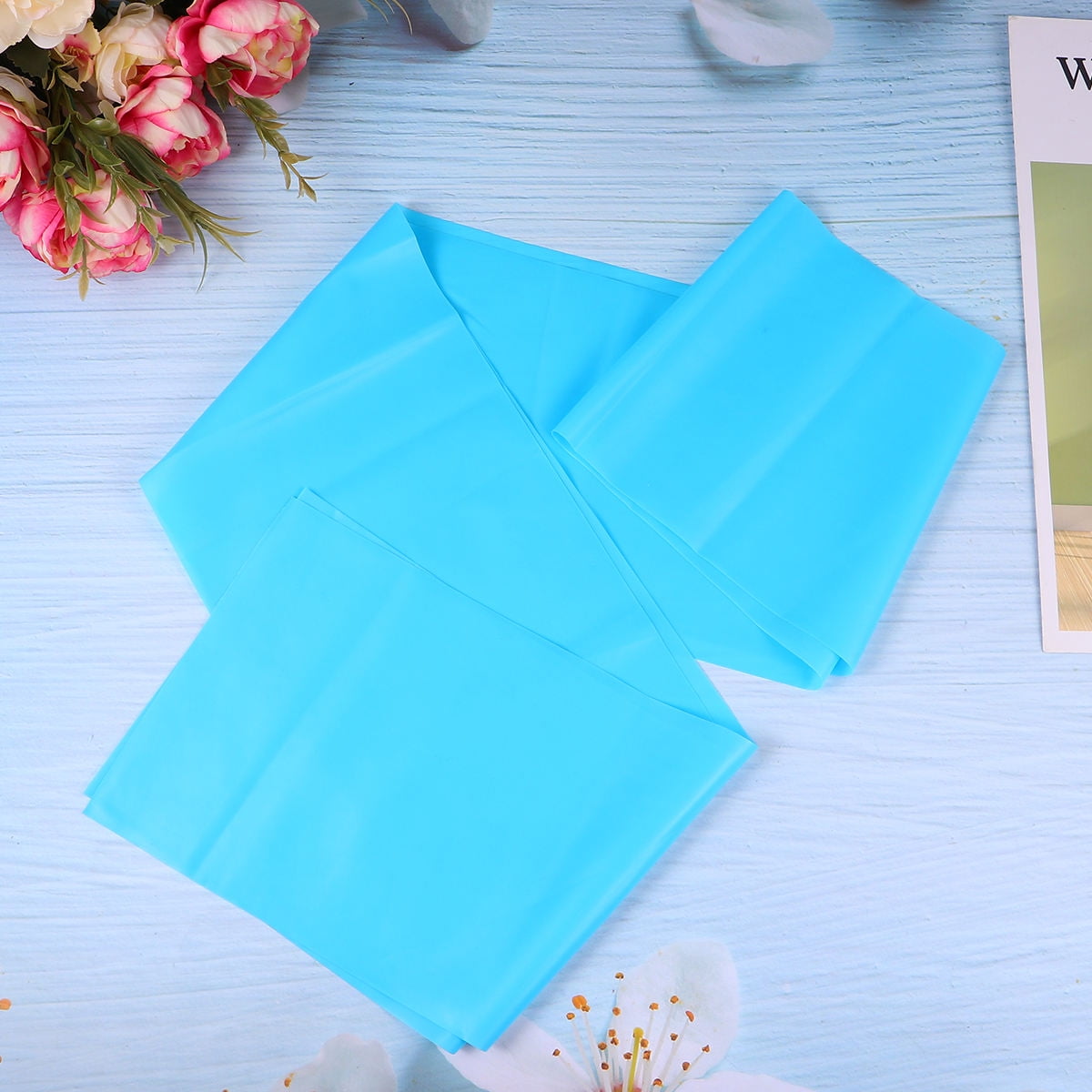 Worgeous 3 Pcs Yoga Elastic Band Resistance Bands Fabric Stretching Strap Fitness