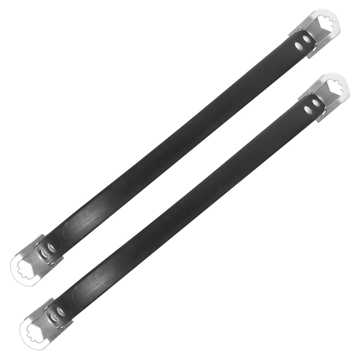 Worgeous 2 Pcs Battery Portable Handle Carrying Strap Automotive Carrier Black