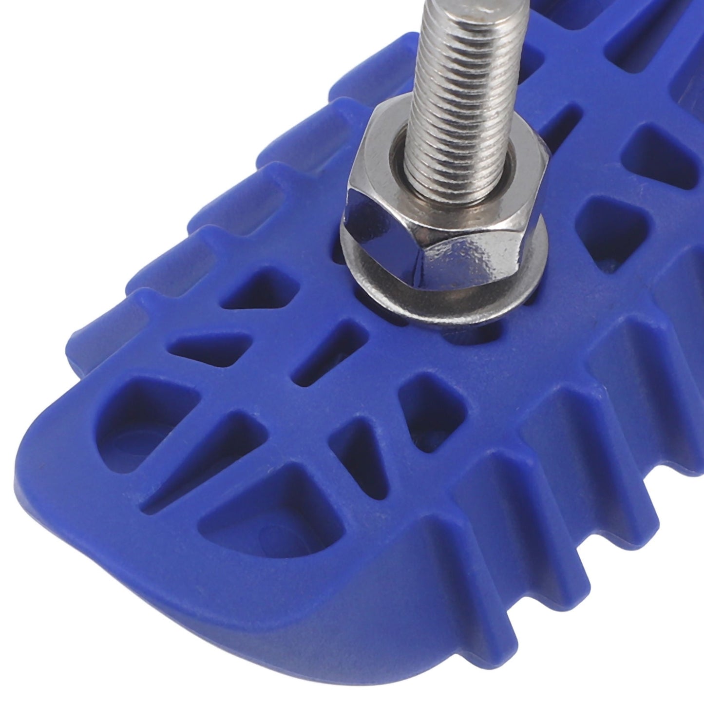 SWETRACE Motorcycle Wheel Locks Anti Theft Rim Lock Blue 1Set 1.85 Inch Plastic