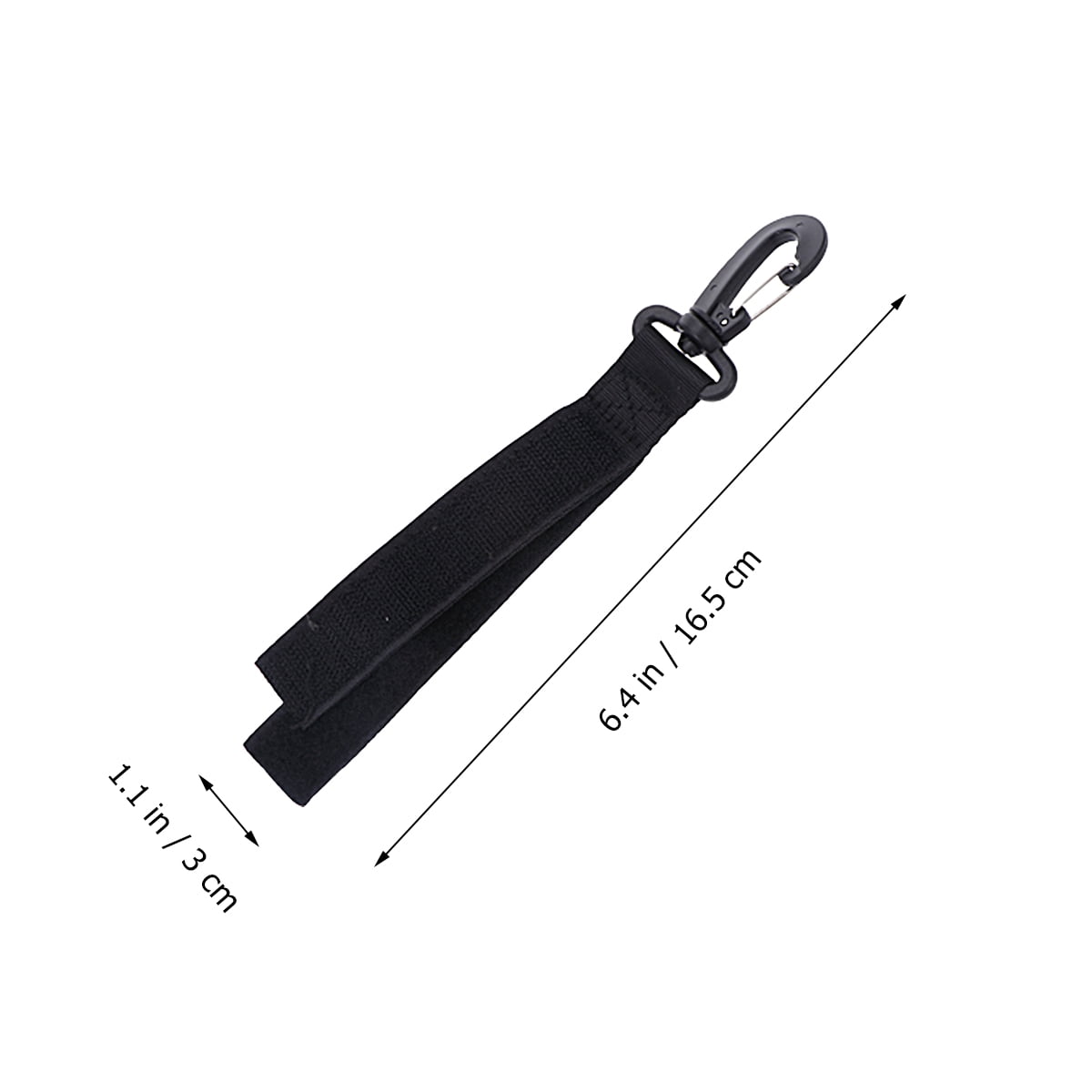 SWETRACE Plastic Hanging Hooks for Tent and Kayak 6.5 x 1.2 x 0.2in