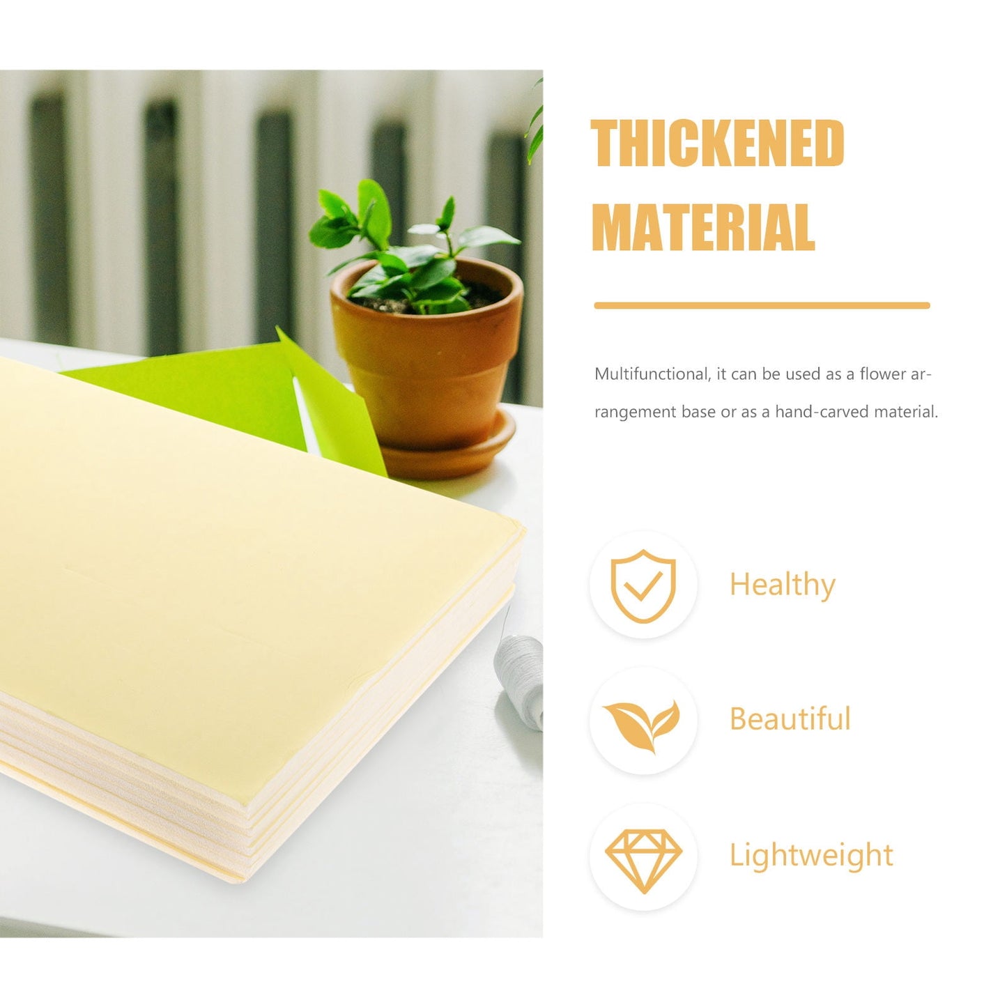 SWETRACE Project Display Yellow Foam 10 Sheets