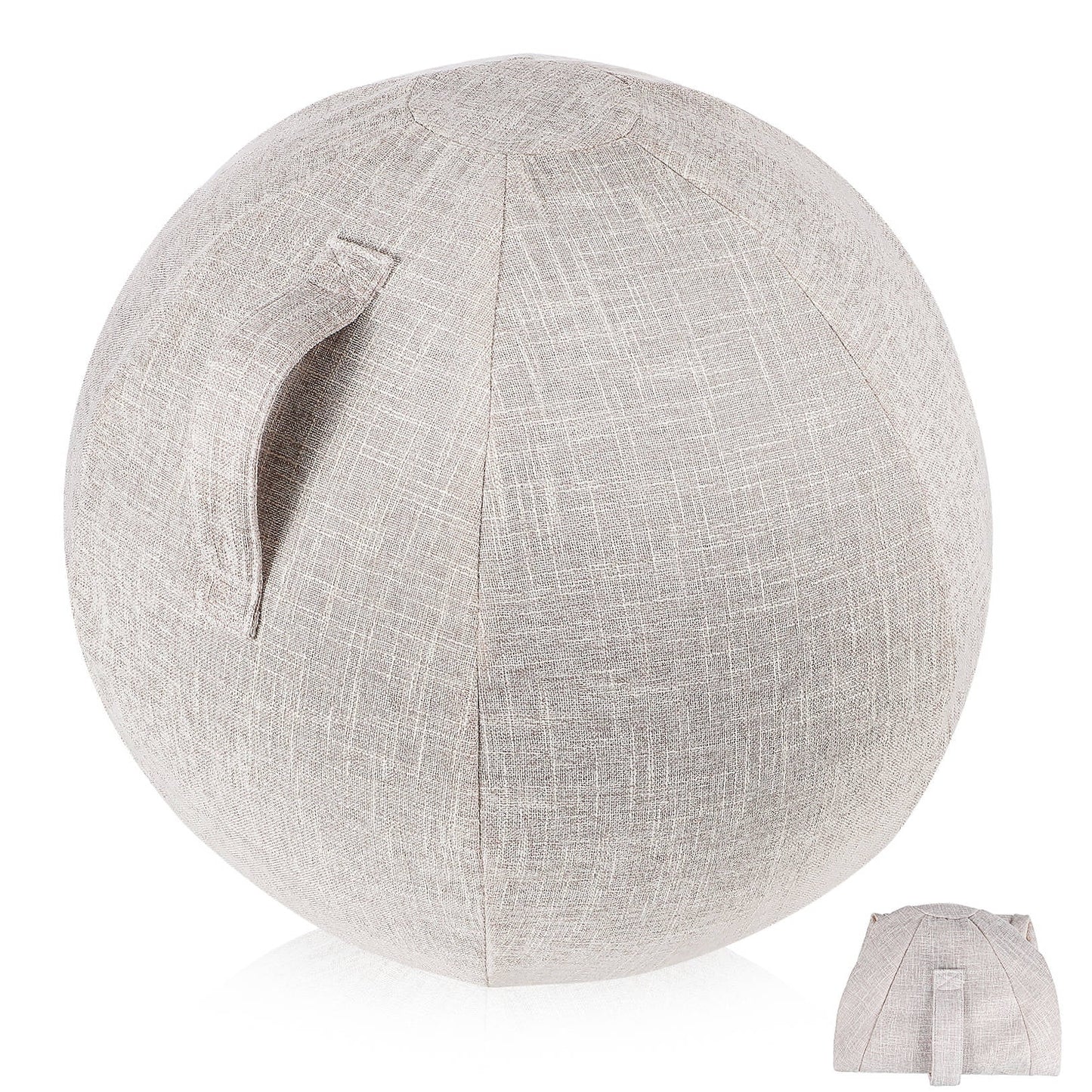 SWETRACE 1Pack Thick Yoga Ball Cover in Cotton for Gym and Yoga Practice Accessories
