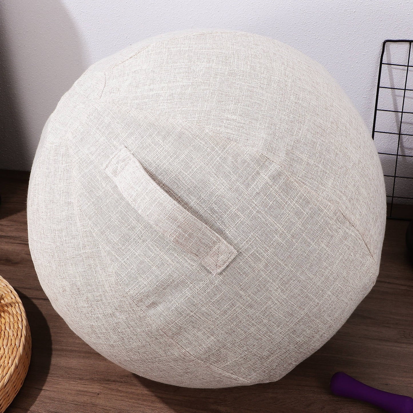 SWETRACE 1Pack Thick Yoga Ball Cover in Cotton for Gym and Yoga Practice Accessories
