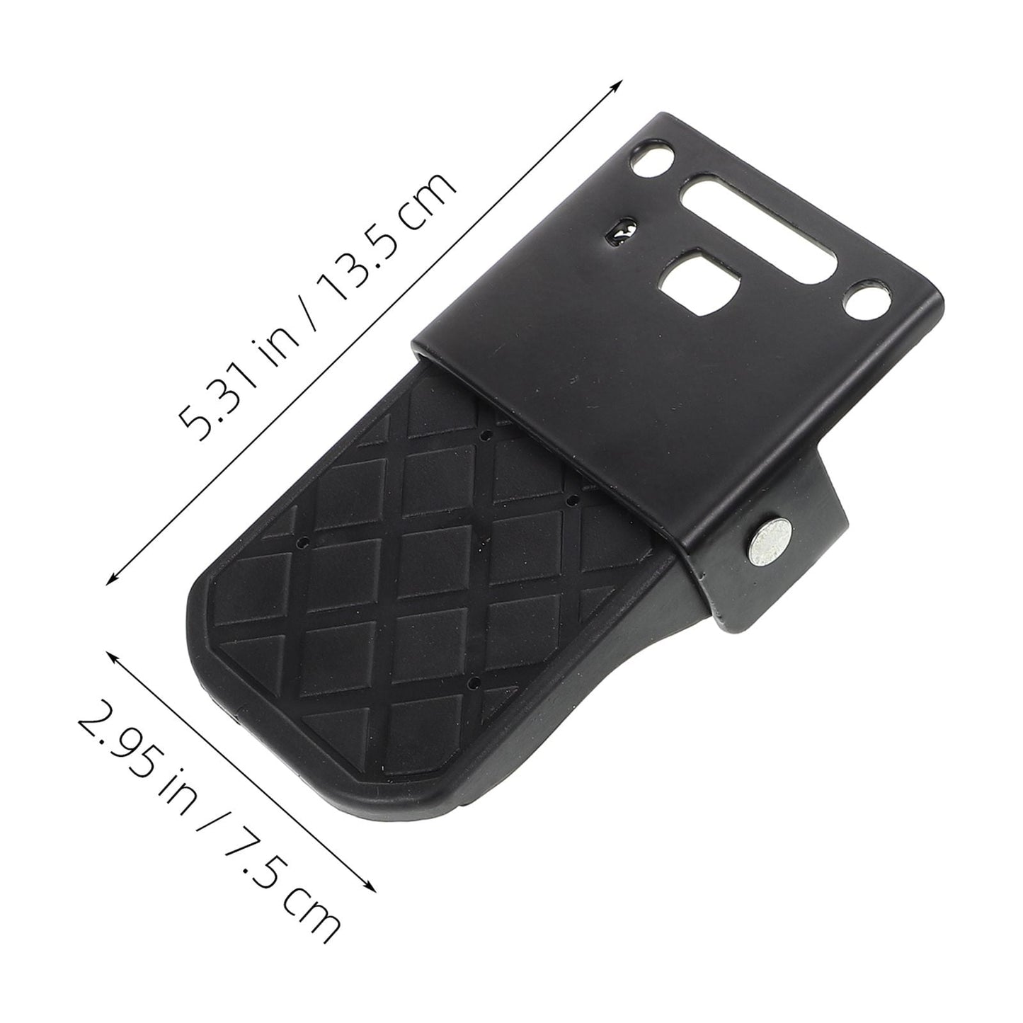 SWETRACE 1 Pair Electric Bike Accessories Folding Cycling Foot Pedals with Flat Shape for Daily Use
