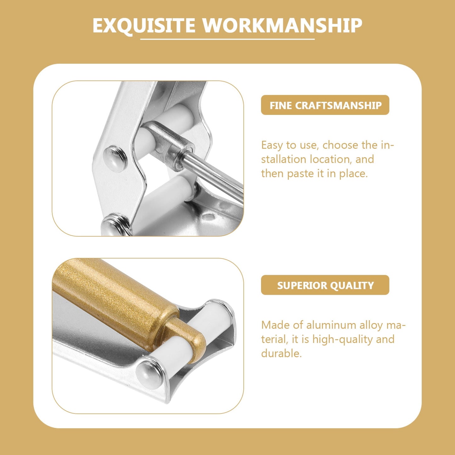 SWETRACE Pianists Must Have 1Pack Piano Tool Slow Fall Device Metal Buffer for Protecting Piano Structure During Use
