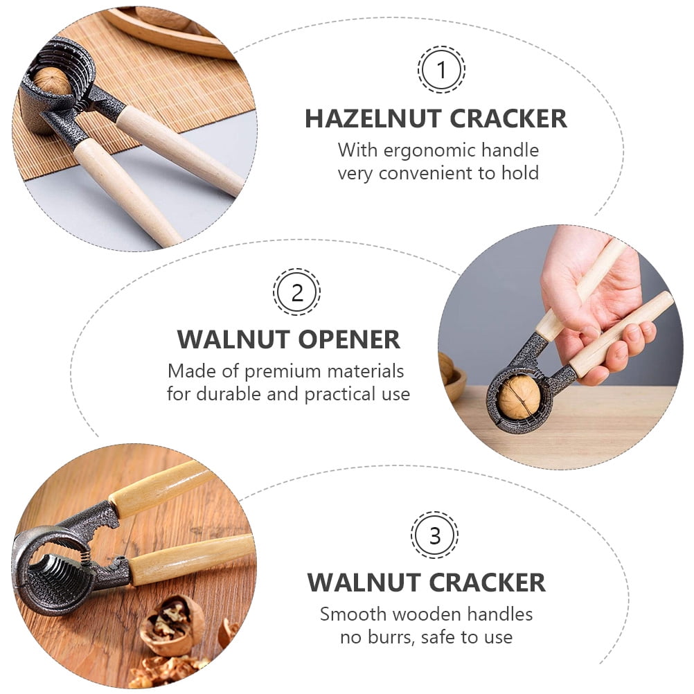 SWETRACE 1Pack Walnut Opener Nut Cracking Tool for Nuts Claw Shape Labor Saving