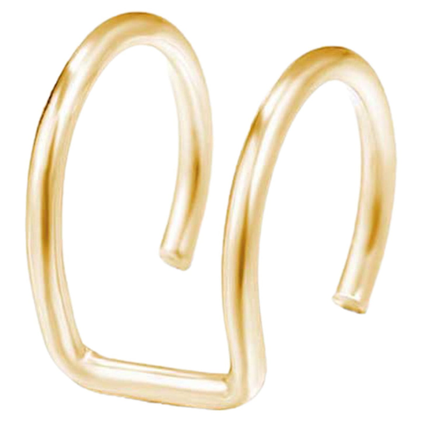 SPRING PARK Men Women Ear Cuff Wrap Earrings, 12 Pieces Gold