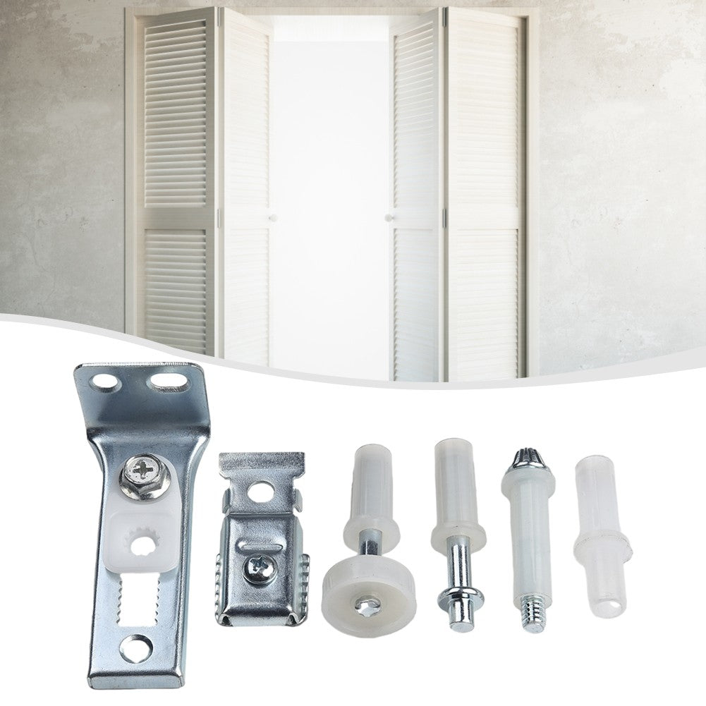 6Pack Bi-Fold Door Hardware Repair Kit For 1" To 1-3/8” Thick Doors