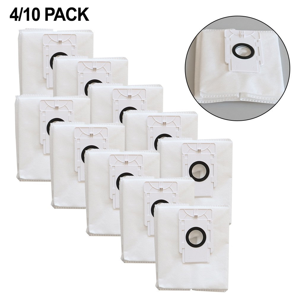 10 PACK 4/10Pcs Dust Bag Spare Parts For 360 S8 Plus For 360 Botslab S8 Plus For Honor Choice R2 Plus Vacuum Cleaner Sweeper Accessories