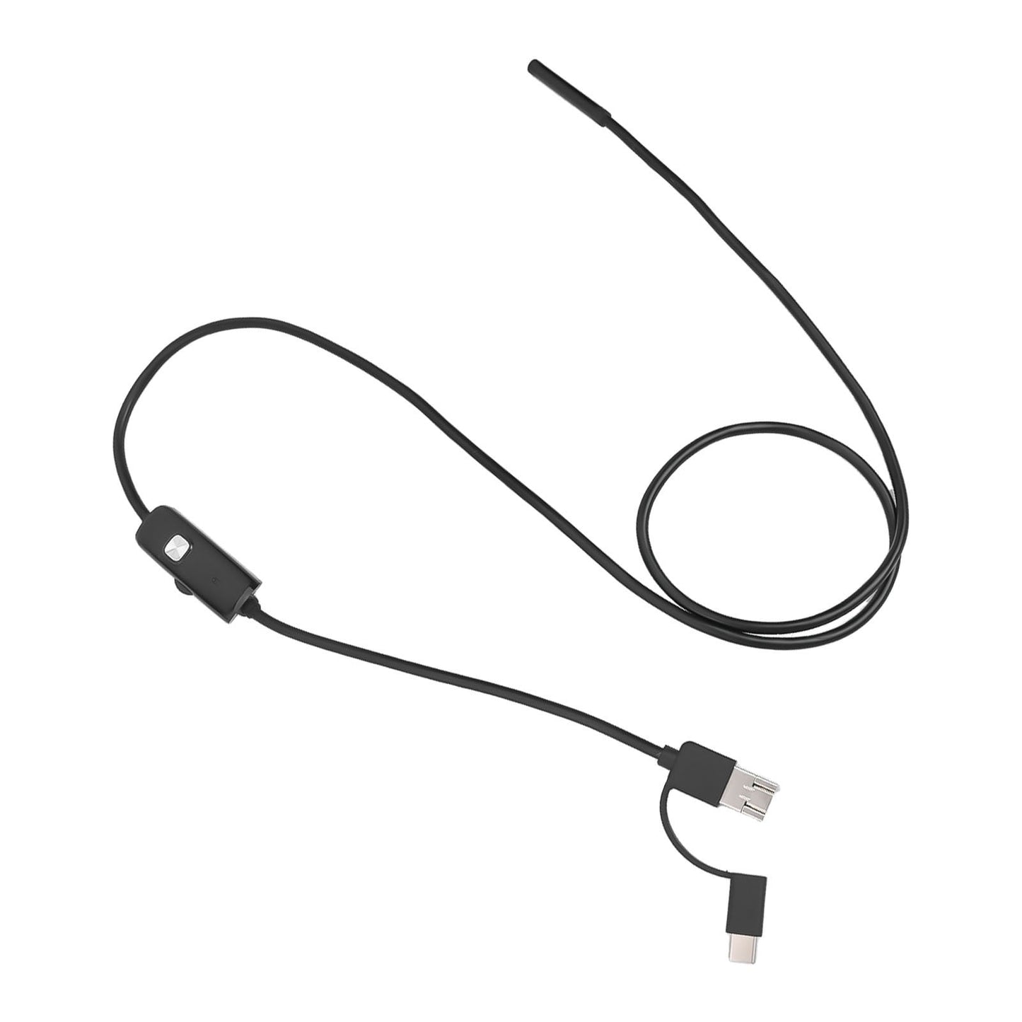 Hd Micro-Usb Type-C 3 In 1 Borescope 5.5Mm Smartphone Camera Endoscoop 1M Smile Home