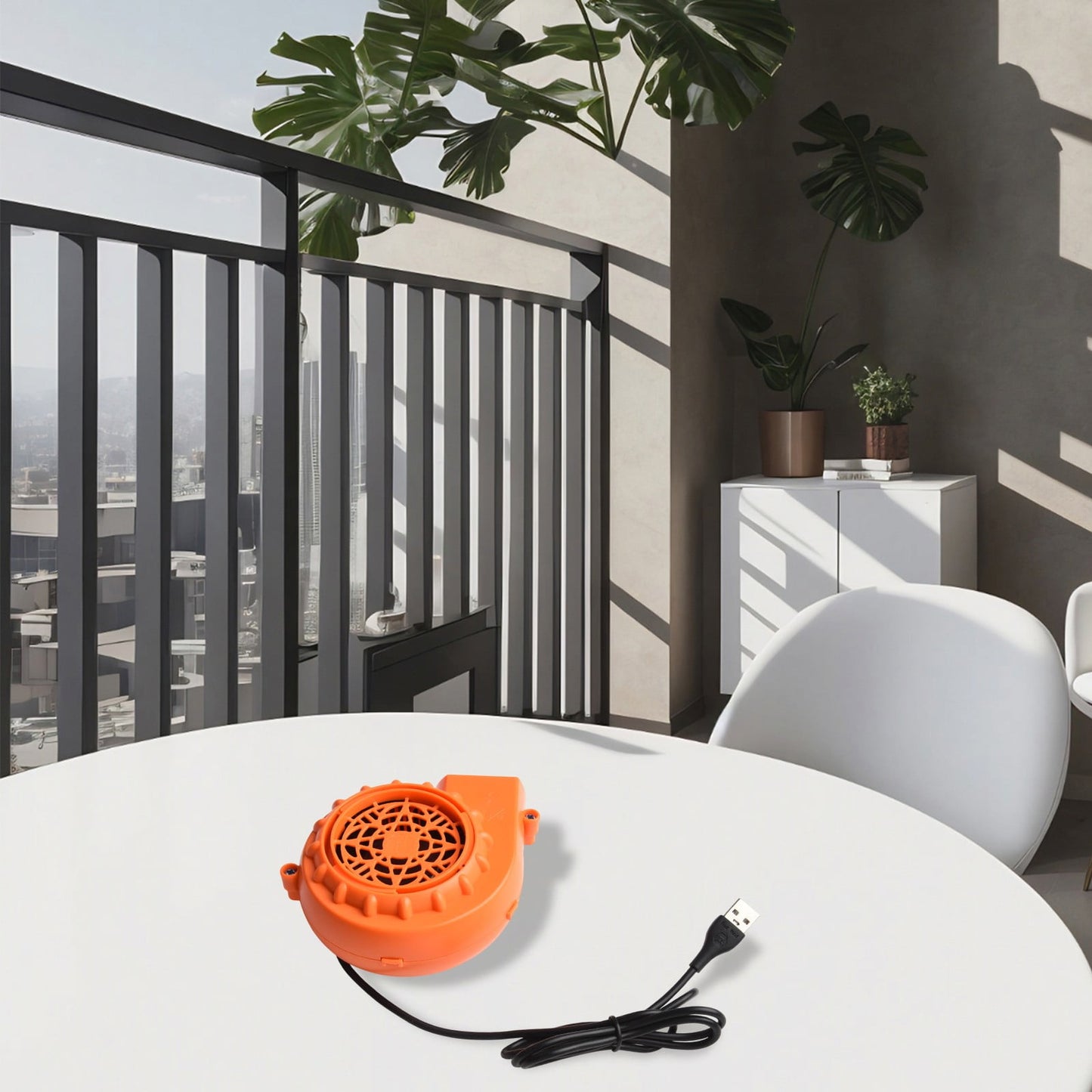 Portable Electric Mini Fan Blower for Inflatable Costumes & Toys - USB Powered! Smile Home