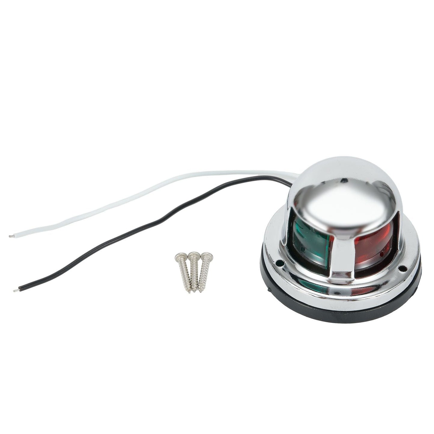 12V Led Marine Navigation Light 2 In 1 Bow Light For Boats Yachts Pontoons Stainless Steel Waterproof Ip65 Red Green Boat Light