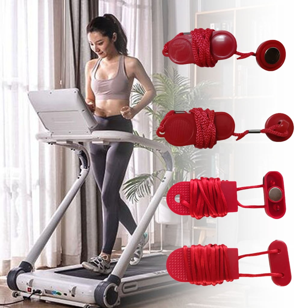 Universals Magnetic Treadmill Safety Clip Running Machine Safety Key Lock for Homes Gym and Living Rooms Style G
