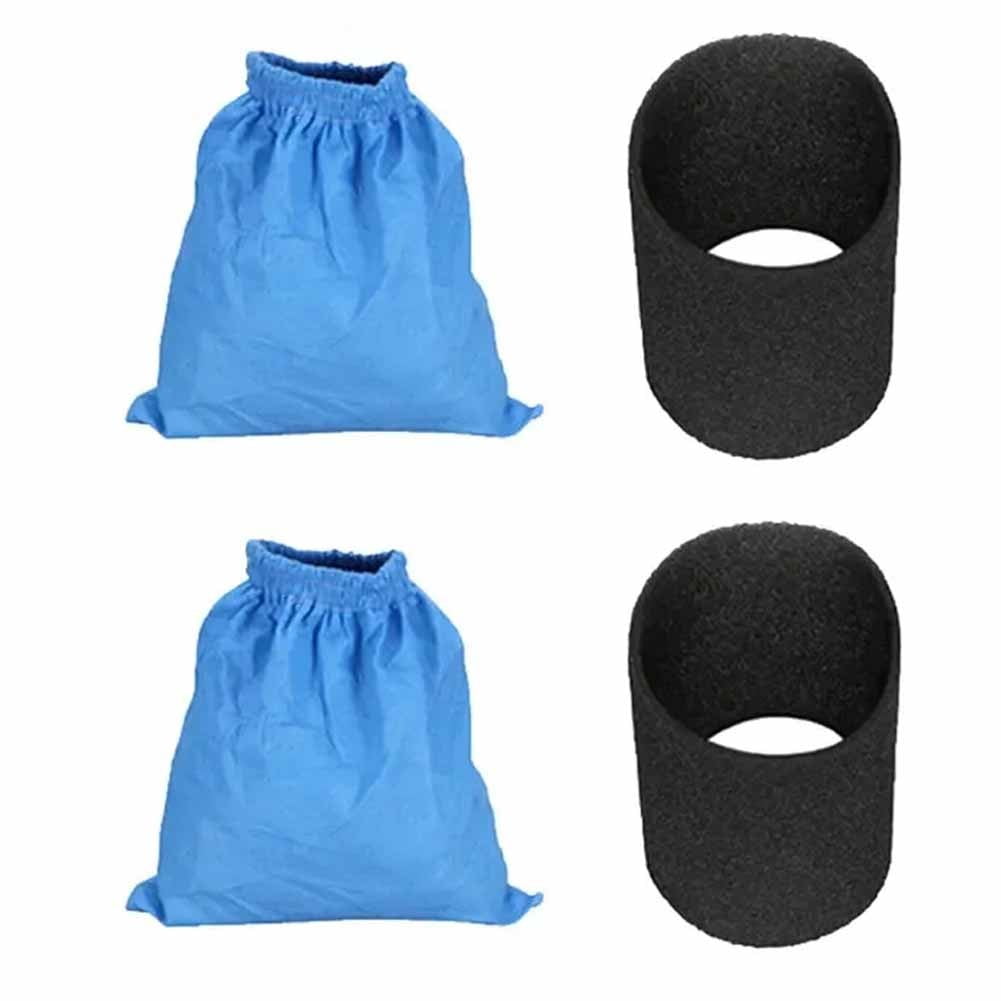 Karcher Mv1 Wd1 Wd2 Wd3 Nt Vacuum Cleaner Replacement Textile Filter Bags 4 Pack White Dust Bags For Karcher Series Vacuum Cleaners B