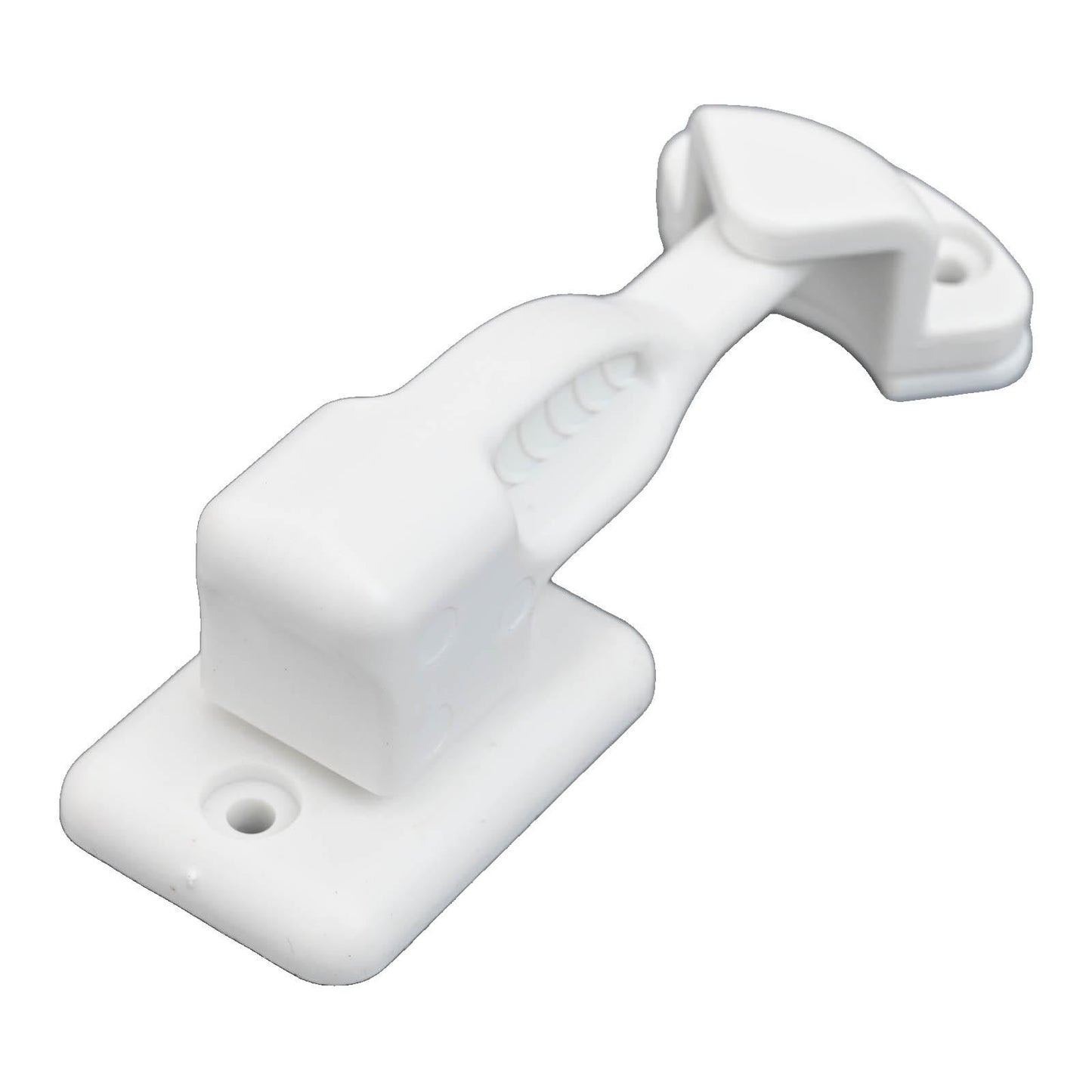 Nylon Rv Cabinet Latch Lock For Camper Trailer Boat Easy Install Secure Door Catch Holder White Black Travel Accessory Construction White