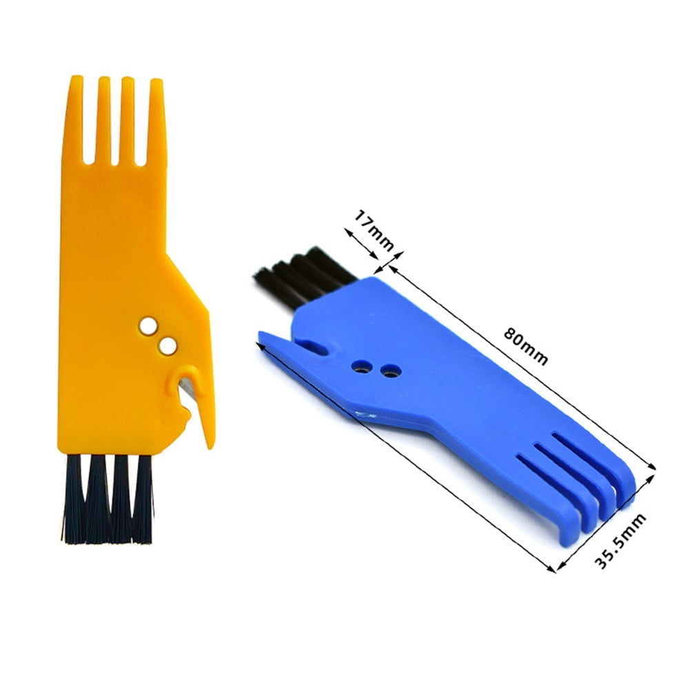 Robot Vacuum Cleaner Brush Set 3Pcs Replacement Accessories For Xiaomi Conga Ecovacs Deebot Eufy Cleaning Tools Black Red Blue Yellow White A4