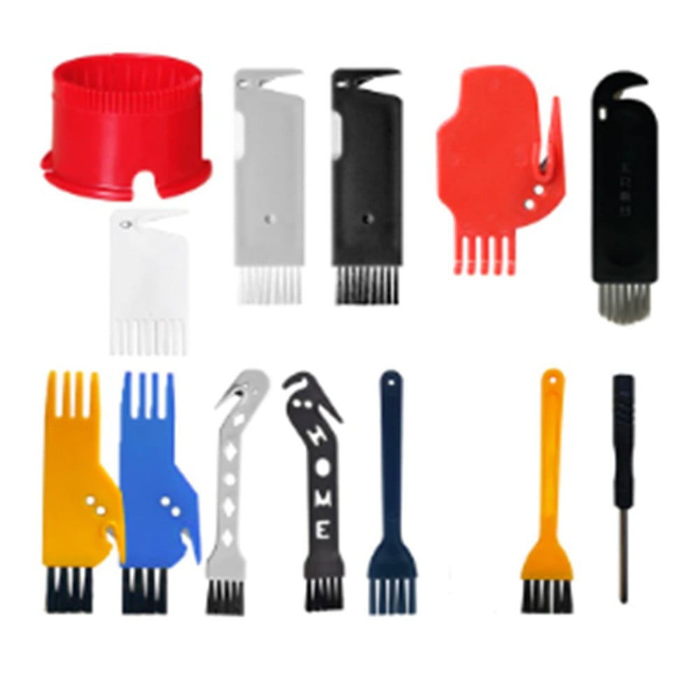 Robot Vacuum Cleaner Brush Set 3Pcs Replacement Accessories For Xiaomi Conga Ecovacs Deebot Eufy Cleaning Tools Black Red Blue Yellow White A4