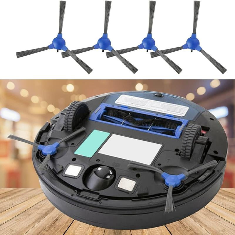 JZROCKER 10 Pack Replacement Side Brushes Tool Easy Installation Sweeper Part Suitable for 11S 30C Robot Vacuum