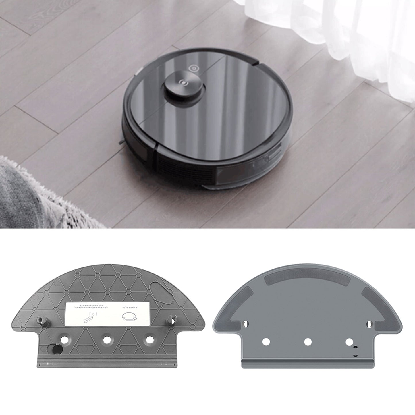 YIEMEEN Mop Cloth Bracket Vacuum Cleaner Sweeper Robot Replacement Parts for DN33 DN55 DN56 Vacuum Cleaner