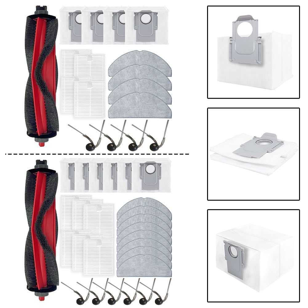 For Roborock For Q7 M5+ / For Q7 Tf+ Robot Vacuum Replacement Accessory Pack B