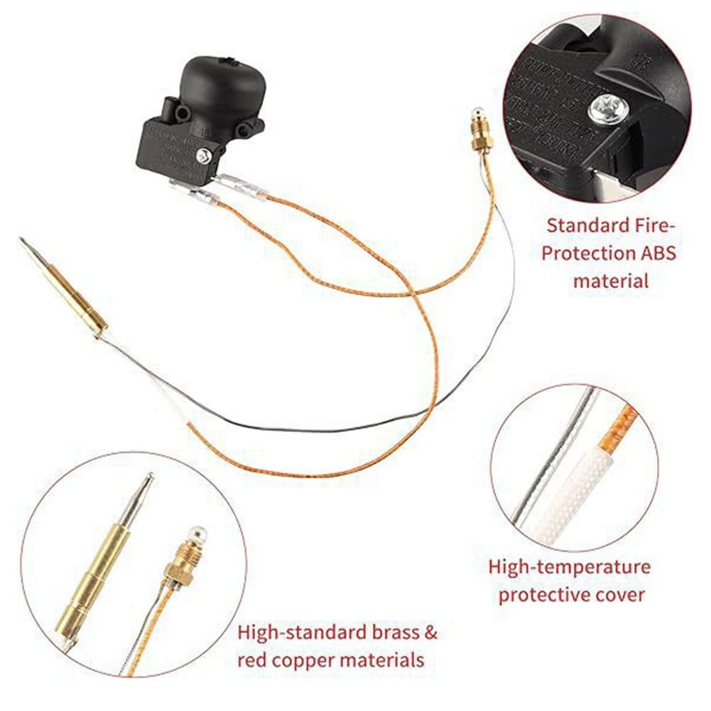 Outdoor Patio Heater Thermal Coupler for Propane powered Outdoor Indoor Heating 3pcs 4pcs