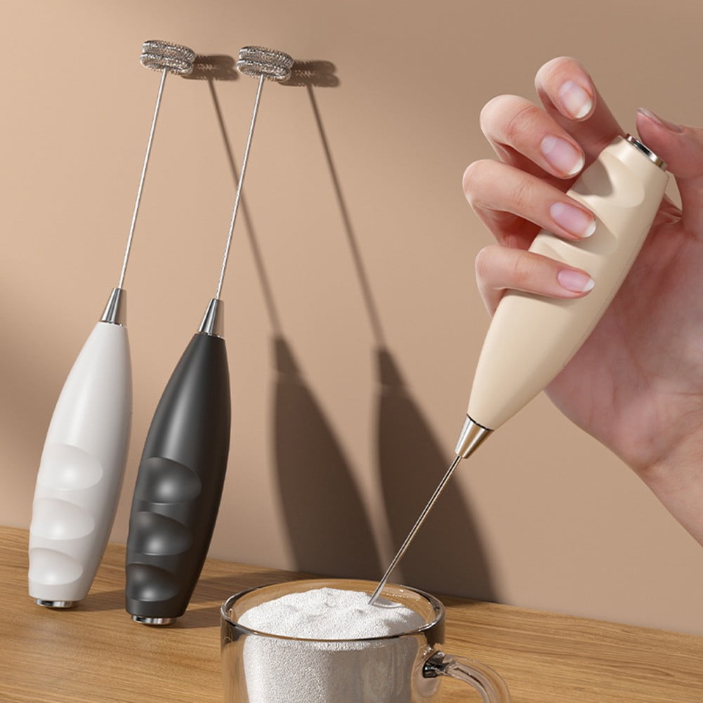Electric Milk Frother Portable Stirring for Home use Coffee Foaming 3 2