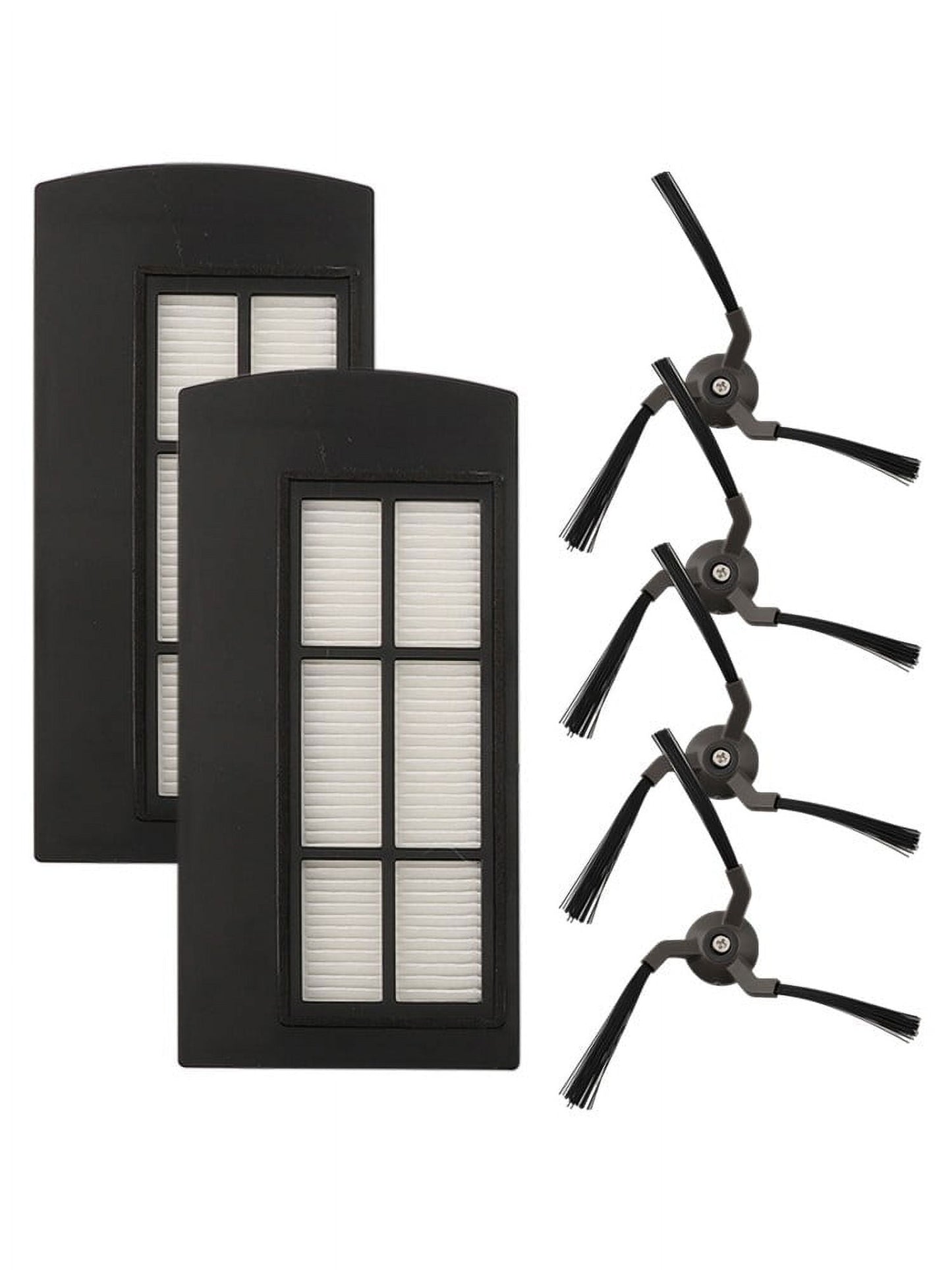 Long lasting Filters and Side Brushes Set for eufy Clean X9 Pro Vacuum Cleaner