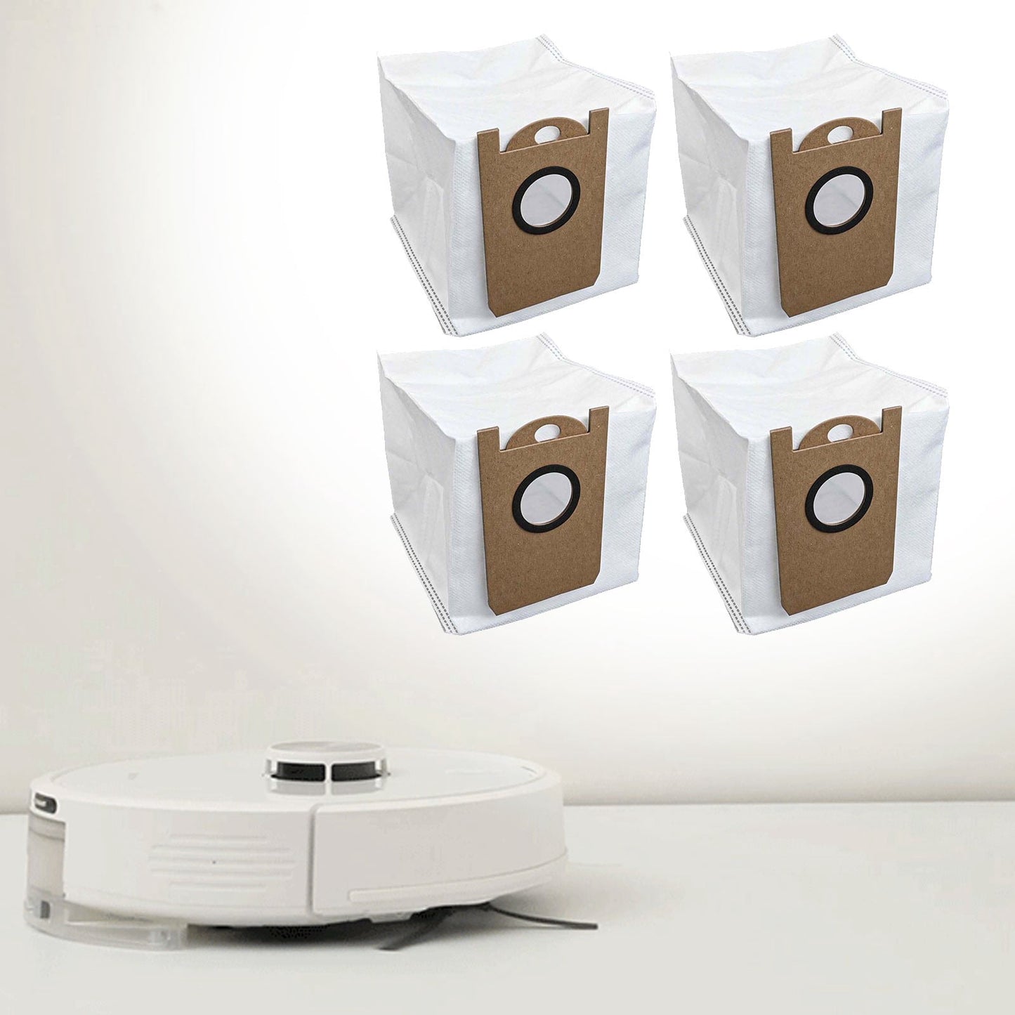 Robot Vacuum Bags Replacement Dust Bags Easy To Install Optimal Performance