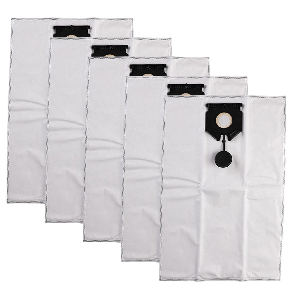 5PCS Vacuum Cleaner Bags Mproved Cleaning Efficiency Replacement For Karcher NT 40/1, NT 50/1 Tact 2.889-155.0 Vacuum Cleaner