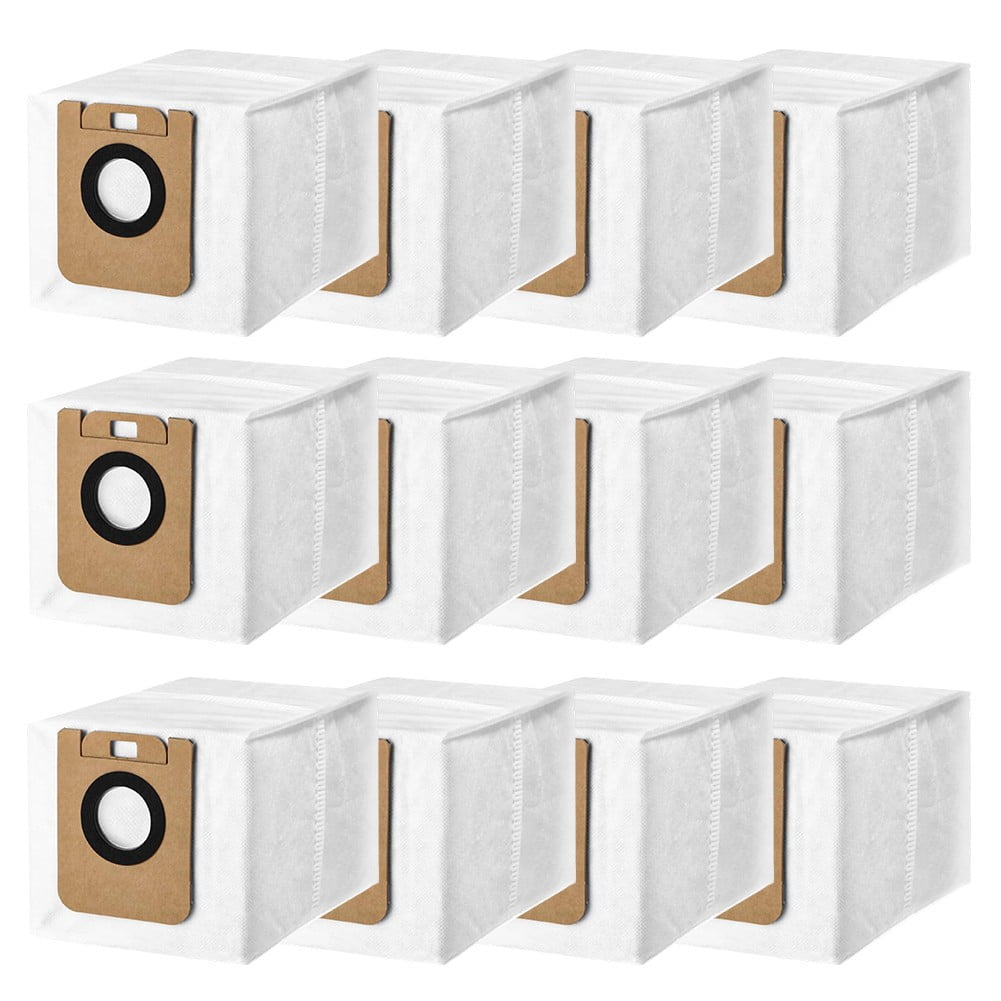 12pcs Dust Bag For Dreame D10 Plus Gen 2 For L10s Plus For D10 Plus For D10s Plus For L10 Plus Robot Vacuum Cleaner Parts