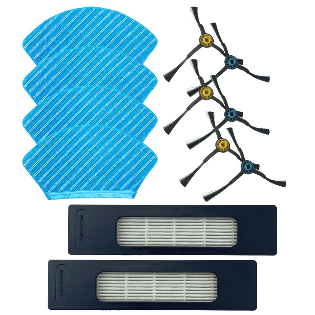 Main Brush Filters Side Brush Mop Cloth Kit For Fakir Robert R-S 770 Replacement Home Appliance Robot Sweeper Spare Part