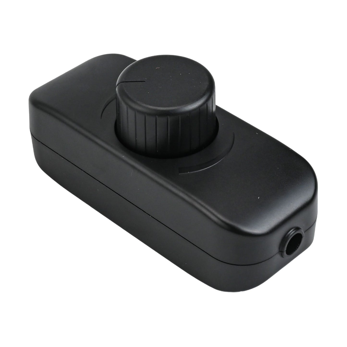 Inline Dimmer Switch For 12V 24V Led Lights Frequency Adjustable Push On/Off Rotary Control For Smooth Brightness Adjustment Black